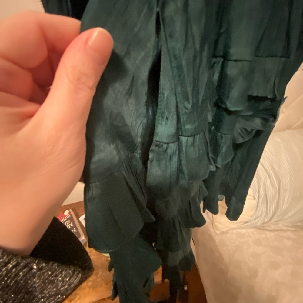 NWT By Anthropologie Ruffled Tiered Mini Dress - Picture 12 of 14